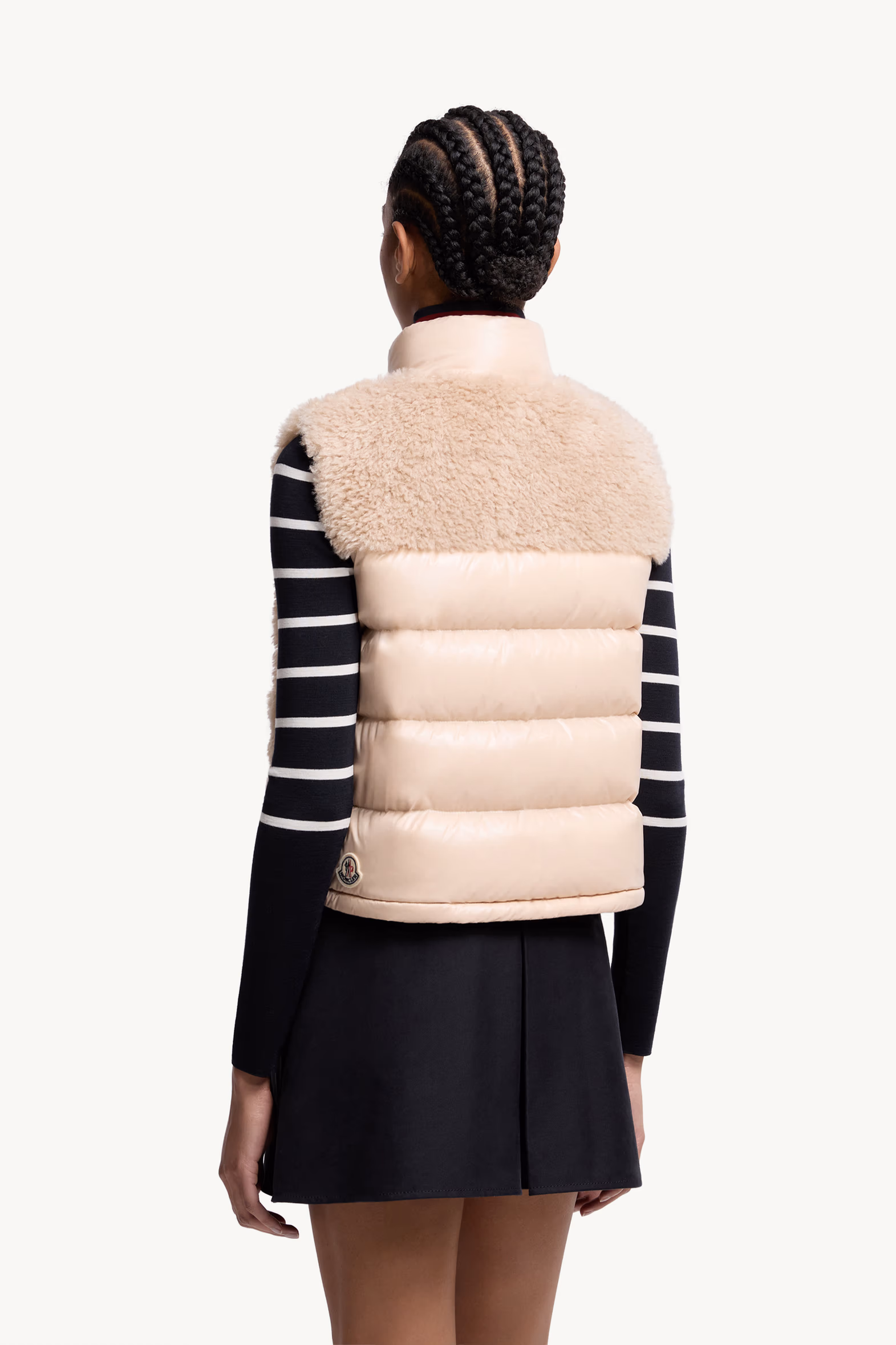 Planeze Teddy Down Vest Women Beige Moncler 5